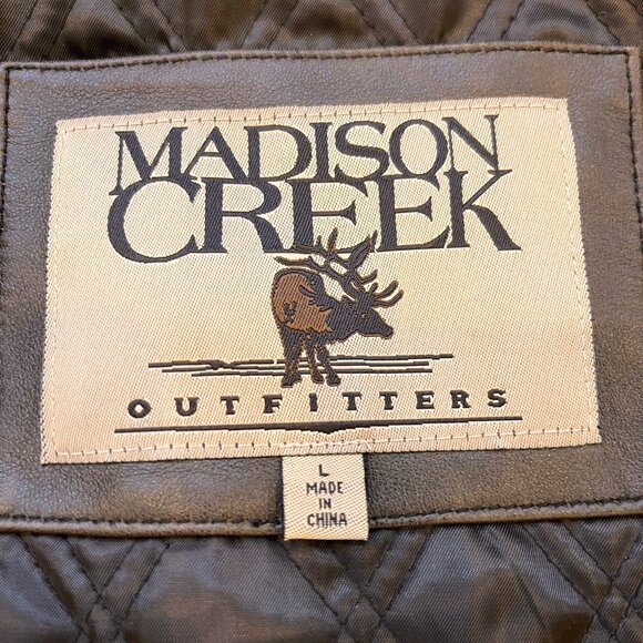 Madison Creek Outfitters Leather Jacket - Picture 3 of 9